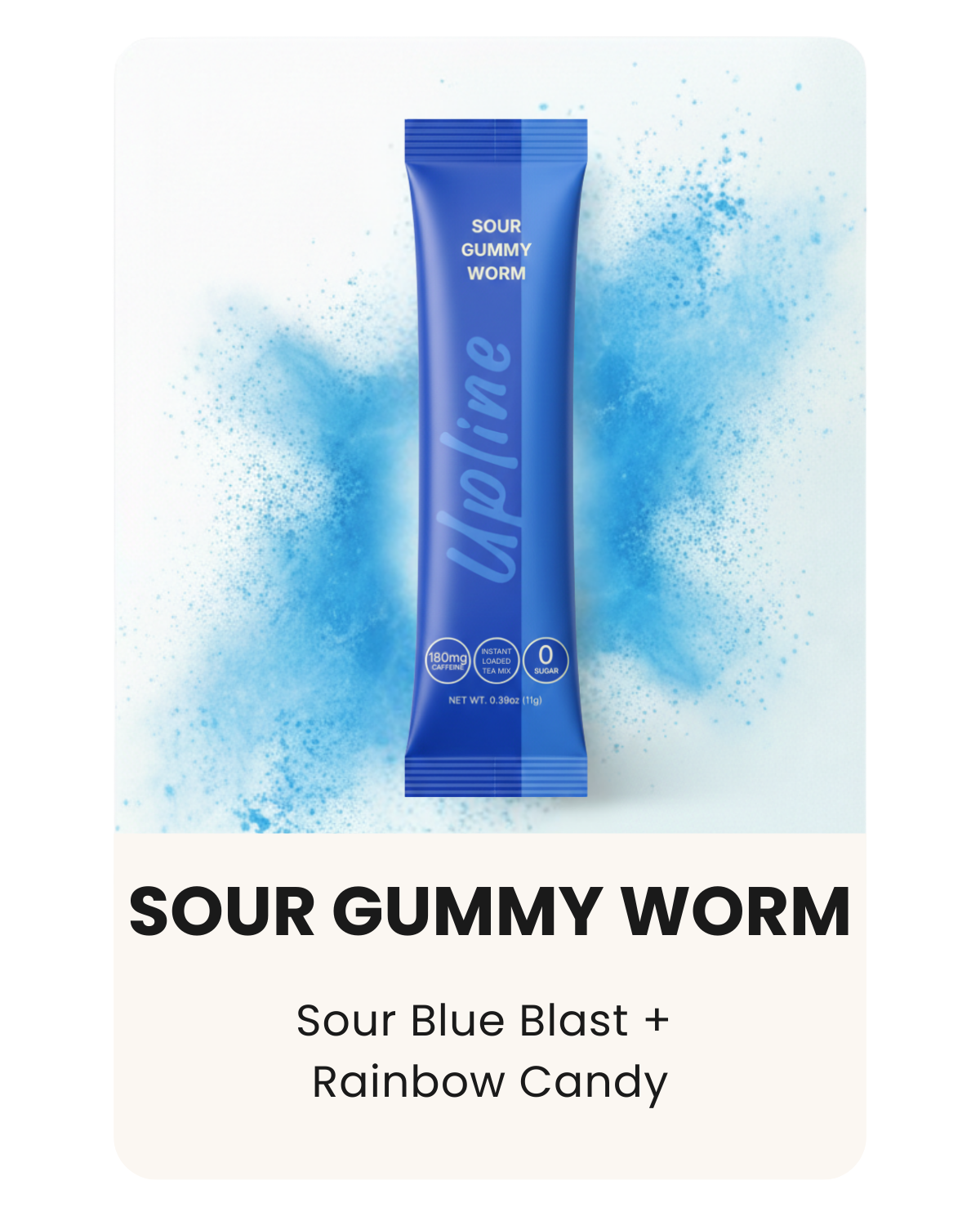 Sour Gummy Worm  Upline Loaded Teas