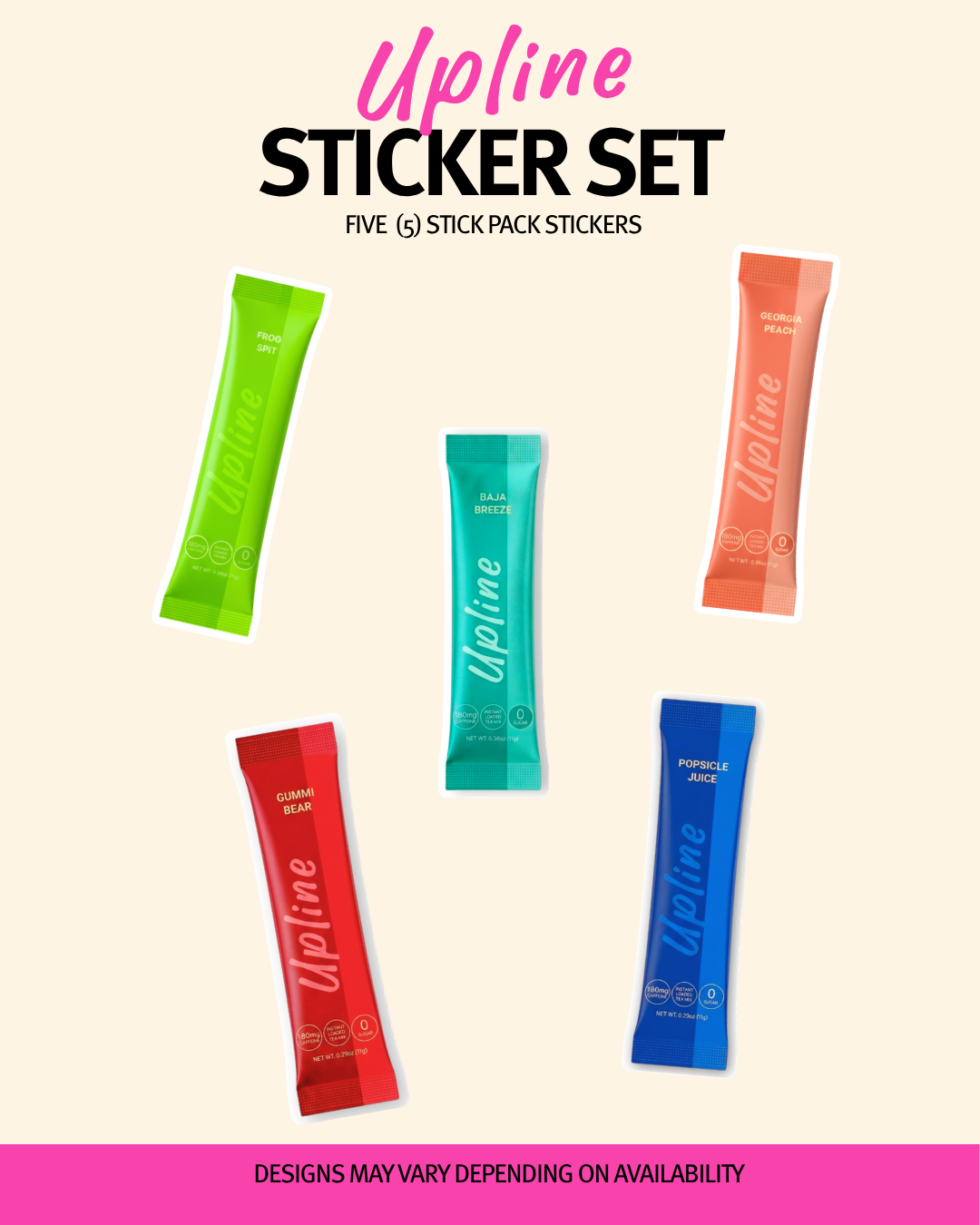 Rewards Upline Sticker 5-Pack
