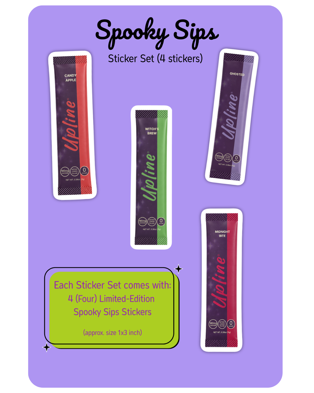 Spooky Sips Limited-Edition Sticker Set