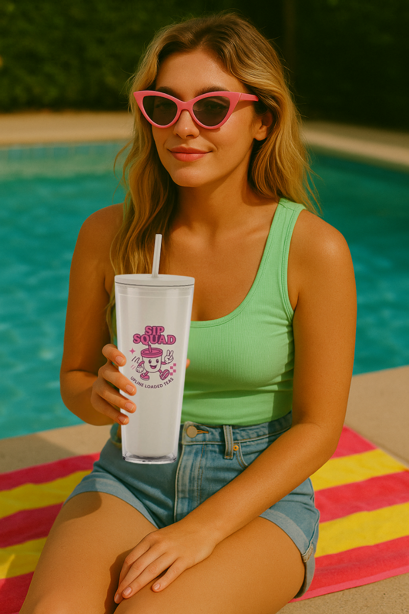 Upline Sip Squad Limited Edition Acrylic Cups - 32 oz.